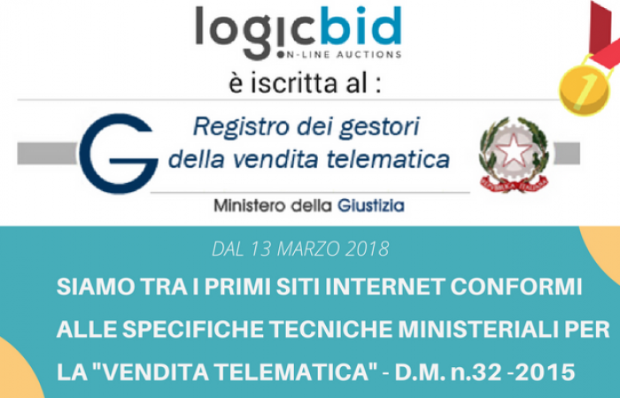 REGISTRO DEI GESTORI DELLE VENDITE TELEMATICHE